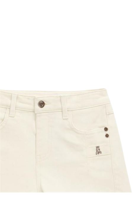 Shorts bambina in cotone denim Patrizia Pepe | 7P0377/MABIANCO